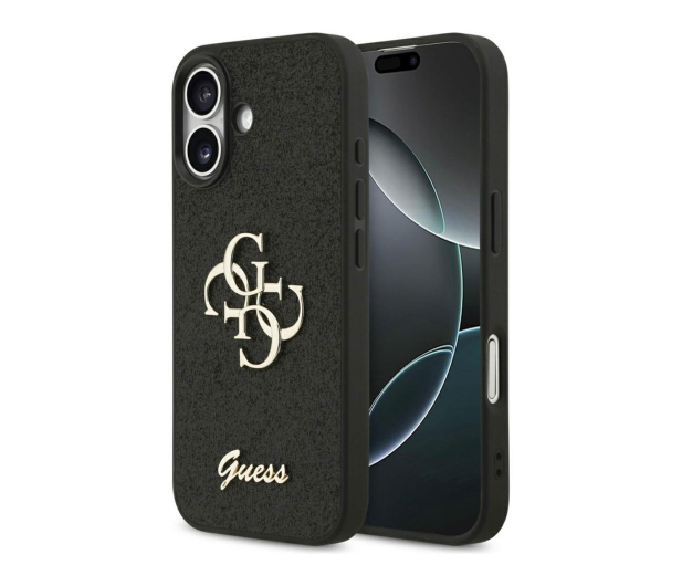 Guess 4G Strap 4G Classic Logo do iPhone 17 czarny - 1365504 - zdjęcie